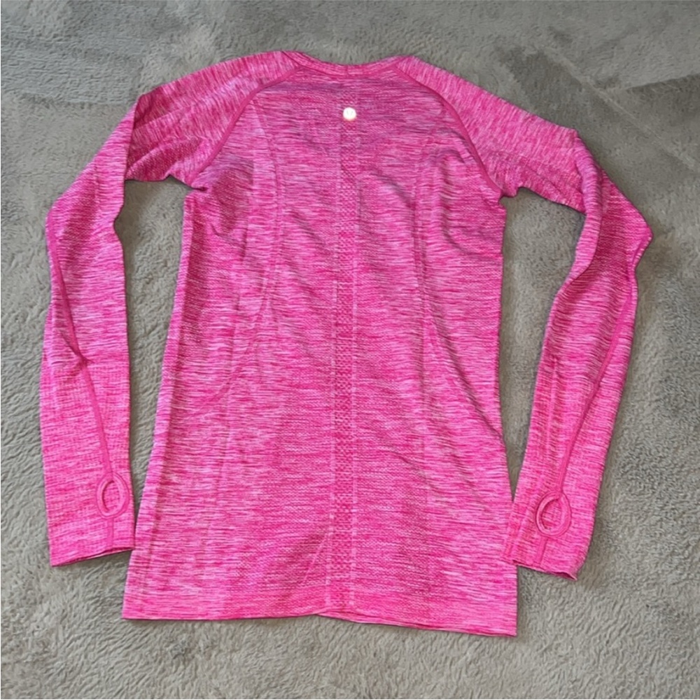 Lululemon Swiftly Run Tech Ls Color: Geatgered Je… - image 8